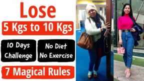 How To Lose Weight Fast In Winter - Without Diet & Exercise (Hindi) | 100% Effective | Fat to Fab