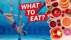 The best foods to eat before swimming