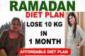 Ramadan Weight Loss Diet Plan In