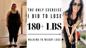 The Only Exercise I Did To Lose Weight - How I Walked My Way To 180 LBS Weight Loss  | Half of Carla