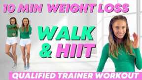 Walk at Home 🔥 Walking Exercise for Weight Loss 🔥 10 Minute Walking Workout - Daily Workout at Home