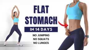 FLAT STOMACH in 14 Days - Belly Fat Burn🔥15 min Standing Workout | No Jumping, No Squats, No Lunges