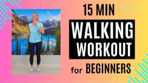 Walking Exercise for Weight Loss | 15 Minute Walk at Home Workout
