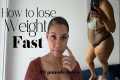 How to lose weight FAST | My 80