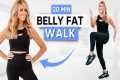 20-Minute Belly Fat Walking Workout | 