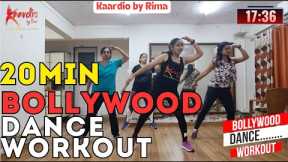 🔥20 Min Bollywood Dance Workout to Lose weight at Home  #KaardioByRima