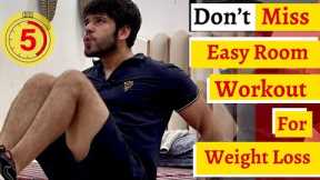 Easy Home Workout to Lose Belly Fat | Belly fat exercises | Belly fat workout at home