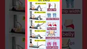 Lose weight fast at bed