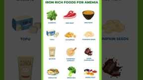 Best Iron Rich Foods for Anemia