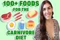 ULTIMATE Carnivore Diet Food List