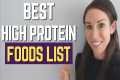 BEST High Protein Foods To LOSE