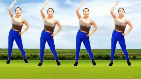 Simple exercise daily at home, lose weight, reduce belly fat, slim waist/workout dance fit
