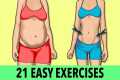 21 Easy Exercises at Home - Beginner