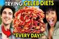 Trying The Craziest Celebrity Diets
