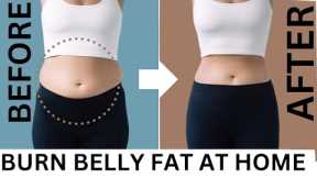 Standing Exercise for Flat Stomach ( No Jumping)🔥 Belly Fat Burning Exercises for Women 👍 Results💯
