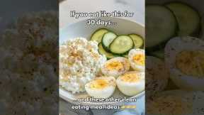 Eating clean food for 30 days… MIND BLOWING! #cleaneating #weightloss #healthyfood #zest #first