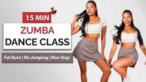 15 Min Zumba Dance Workout 💃 | Full Body Fat Burn, Weight Loss & Fun Cardio Class