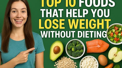 TOP 10 FOODS THAT HELP YOU LOSE WEIGHT WITHOUT DIETING