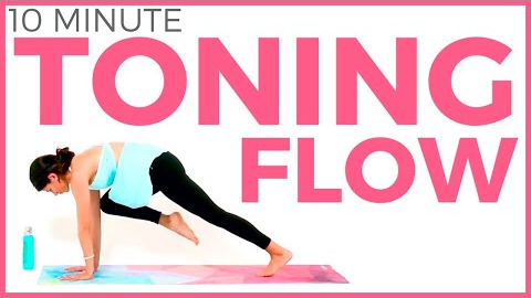 Yoga for Weight Loss & TONING | 10 minute Power Yoga Workout