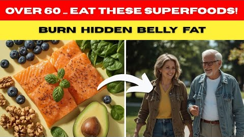 Over 60? THESE 5 Foods Burn Hidden Belly Fat (Works Faster For Seniors)