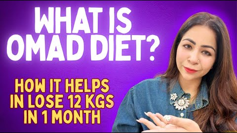 OMAD 2-Meal Diet Plan for Fast Weight Loss | 🔥 How to Lose 10–12KG in 30 Days