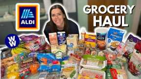 Healthy ALDI Grocery Haul For Weight Loss | Meals I Eat To Lose Weight | WeightWatchers Points