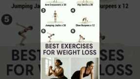 🔥 Best Exercises to Lose Weight Fast | Burn Fat & Get Fit at Home