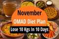 Lose Weight Fast This November | OMAD 
