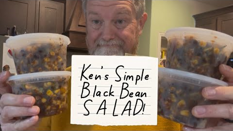 Simple Black Bean Salad | Simple Foods That Helped Me Lose 100 Pounds