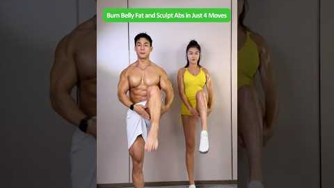 4 Home Exercises That Will Help You Lose Belly Fat, Tighten Your Core, and Reveal Abs