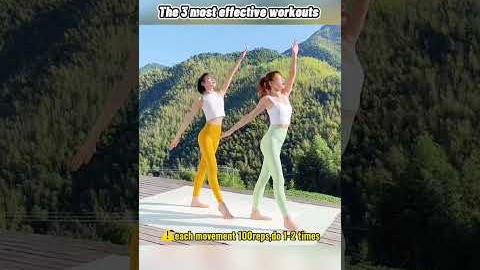 3 effective workouts to lose weight at home#shorts #weightloss #exercise