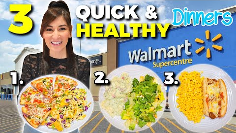 I ate THESE 3 Quick and HEALTHY Dinners from Walmart to Lose 130Lbs