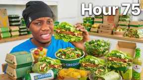 I ONLY Ate Healthy Fast Food for 100 Hours