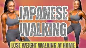 60 Min Japanese Walking Workout to Transform Your Body | Fat Burn🔥 & Weight Loss Walk at Home
