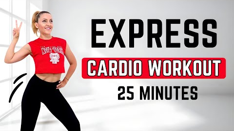 🔥25 MIN CARDIO EXPRESS🔥30 DAYS WEIGHT LOSS CHALLENGE🔥Do it every day & lose 3-5 kgs🔥