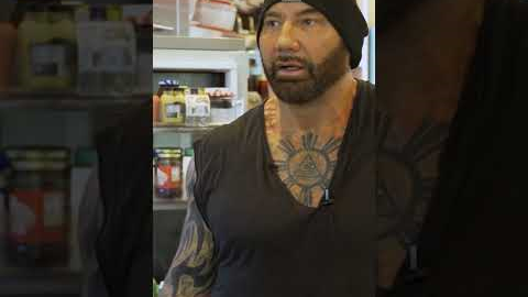 Dave Bautista explains his mostly plant-based diet  #menshealth