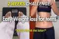 How to Lose Weight Fast as a Teen: