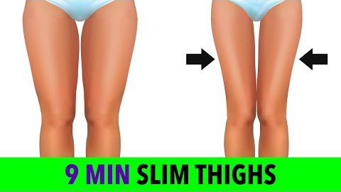 How To Get Slim Thighs in 9 Minutes