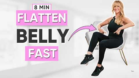 Too Tired to Exercise? Burn Belly Fat With These 8 Seated Abs Exercises!