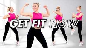 🔥30 Min CARDIO FAT BURN🔥Lose Weight in 30 Days - No Jumping, No Squat, No Lunge🔥Kickboxing Workout🔥