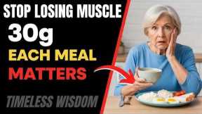 Why Seniors Lose Muscle Even When They Eat “Healthy”