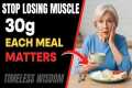 Why Seniors Lose Muscle Even When