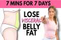 🔥 7 Day Belly Fat Challenge | 7