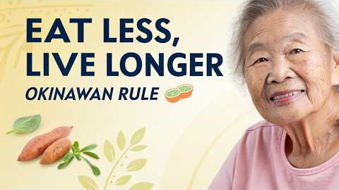 Eat Like Okinawans: The 80% Rule (Hara Hachi Bu) & Anti-Aging Nutrition