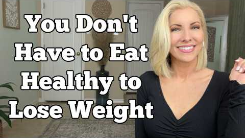 Fat Loss Made Simple! You Don't Have to Eat Healthy to Lose Weight! It's Math, Not Morality 😉