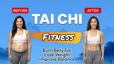 Tai Chi Fitness Workout | Burn Belly Fat, Lose Weight & Improve Balance