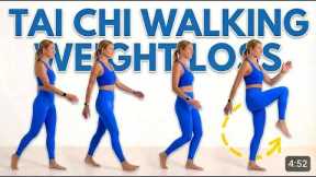 10 Min Tai Chi Walking for Weight Loss | Low-Impact Home Routine