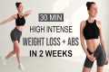 30 MIN INTENSE FAT BURNING WORKOUT TO 