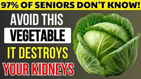 OVER 60? 5 Silent Vegetable Killers of Your Kidneys (Eat These Instead!) | Senior Food Coach