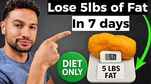 The Fastest Way to Lose 5lbs of Fat (No Workouts)